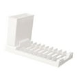 thumbnail image 4 of Yingyy Dish Drying Rack Foldable Kitchen Gadgets Dish Rack for Drying Rack is made Home Counter Kitchen white, 4 of 6