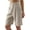 Flax, variant on Amazhiyu Womens Pure Linen Summer Casual High Waisted Bermuda Shorts for Lounge Beach