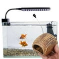 thumbnail image 1 of HONMEET Shrimp Tunnel Reptile Cave Ceramic Hiding Habitat Light Brown For Fish Breeding 1 Pcs, 1 of 6