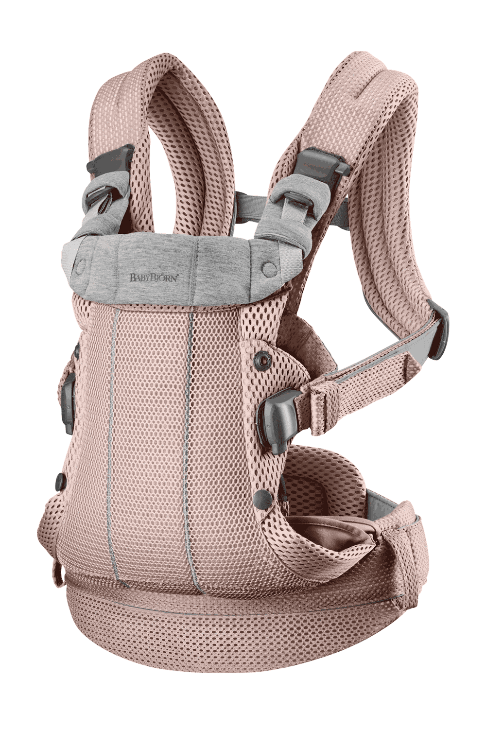 BabyBjorn Baby Carrier Harmony, 3D Mesh, Dusty Pink