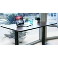thumbnail image 3 of Autonomous SmartDesk - Height-Adjustable Standing Desk - Dual Motor - Black Frame - Walnut Classic Table Top size 53" x 30", 3 of 5