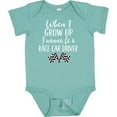 thumbnail image 3 of Inktastic Future Race Car Driver Childs Boys Baby Bodysuit, 3 of 5