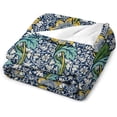 thumbnail image 3 of William Morris Floral Pattern Throw Blanket Flower Art Vintage Blanket for Sofa Bed Couch Chair Or Dorm 30"x40", 3 of 16