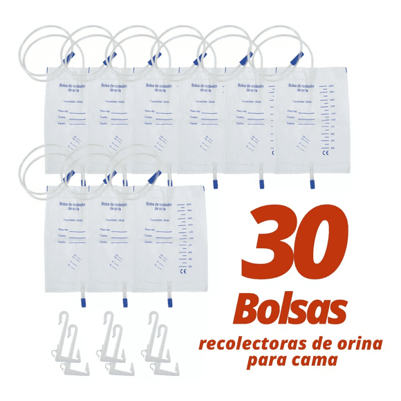Bolsa Recolectora de Orina para Cama Magnimed 30 Unidades
