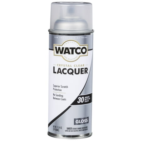 (3 Pack) Watco Lacquer Clear Wood Finish, Gloss