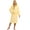 Light Yellow, variant on Womens Hooded Fleece Robe, Plush Bathrobe Soft Warm Long Robes,(Wine,L-XL)