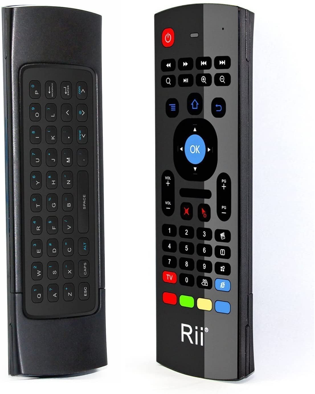 Rii I4 Wireless Bluetooth Mini Keyboard – Backlit With Touchpad & Dongle – For Smart TV, PC, Media