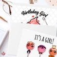 thumbnail image 4 of Juego de tarjetas de felicitación S con impresión superfina, tamaño A1, blanco en blanco, 50 unidades, 4 of 6