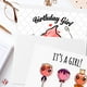 thumbnail image 4 of Juego de tarjetas de felicitación S con impresión superfina, tamaño A1, blanco en blanco, 50 unidades, 4 of 6