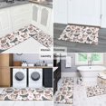 thumbnail image 5 of Bulldog Dog and Love Heart Kitchen Rugs Sets Of 2,Anti Fatigue Kitchen Mat Rugs Non Slip Washable,Decorative Kitchen Floor Mats for Kitchen,Sink,Laundry,17"x30"+17"x47", 5 of 7