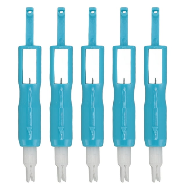 5 Uds Enhebrador Automático De Agujas Herramienta De Costura Enhebrador Automático Multiusos De Alta Eficiencia para Máquina De Coser