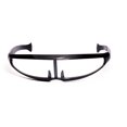 thumbnail image 1 of Gafas de sol futuristas para hombre, lentes con espejo, lentes láser UV400, lente estrecha para disfraz qiuyongming unisex, 1 of 2