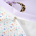 thumbnail image 4 of Manfei Old Fashion Letter R Monogrammed Duvet Cover Set for Kids Teens,Vintage Leopard Print Initial Bow Bedding Full for Girls Women,Luxury Bedroom Decor,3-Piece,No Comforter, 4 of 6