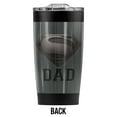thumbnail image 2 of Superman Man Of Steel Dad Of Steel Gray Stainless Steel Tumbler 20 oz Coffee Travel Mug/Cup, Vacuum Insulated & Double Wall with Leakproof Sliding Lid | Great for Hot Drinks and Cold Beverages, 2 of 7