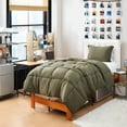 thumbnail image 4 of Coma Inducer Snorze® Cloud Comforter Set - ® Ultra Cozy - Burnt Olive Queen, 4 of 4