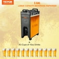 thumbnail image 3 of KFFKFF Insulated Iced and Hot Beverage Server/Dispenser 5 Gallon Beverage Carrier Food-Grade LDPE Material, 3 of 10
