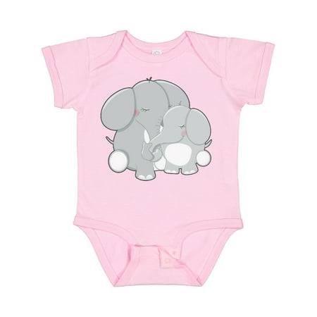 

Inktastic Elephant Mom and Baby Gift Baby Boy or Baby Girl Bodysuit