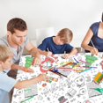 thumbnail image 4 of Mantel desechable Christmas Decorations Gatherfun, 54 x 88 pulgadas, 4 of 7