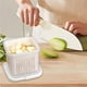 thumbnail image 1 of Caja organizadora de plástico para frigorífico con drenaje - Almacenamiento sellado para jengibre, ajo, condimentos, verduras y carne, 1 of 8
