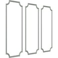 thumbnail image 2 of Ekena Millwork 28"W x 72"H Claremont Panel Moulding Kit (Triple Panel), 2 of 10