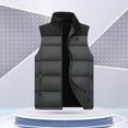thumbnail image 5 of 2022 Heating Horse Clip Stitching Men's And Women's Charging Heating Clothing Cotton Horse Clip Area 11 Heating Constant Temperature Waistcoat M, 5 of 7