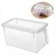 thumbnail image 4 of Caja de Almacenamiento para Refrigerador, Organizador Apilable para Refrigerador, Contenedores de Almacenamiento de Alimentos, Gabinete para Refrigerador, Nevera, 4 of 5