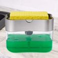 thumbnail image 4 of Kitchen Organiser Sink Caddy Basket Dish Cleaning Sponge Holder Soap Dispenser, 4 of 6