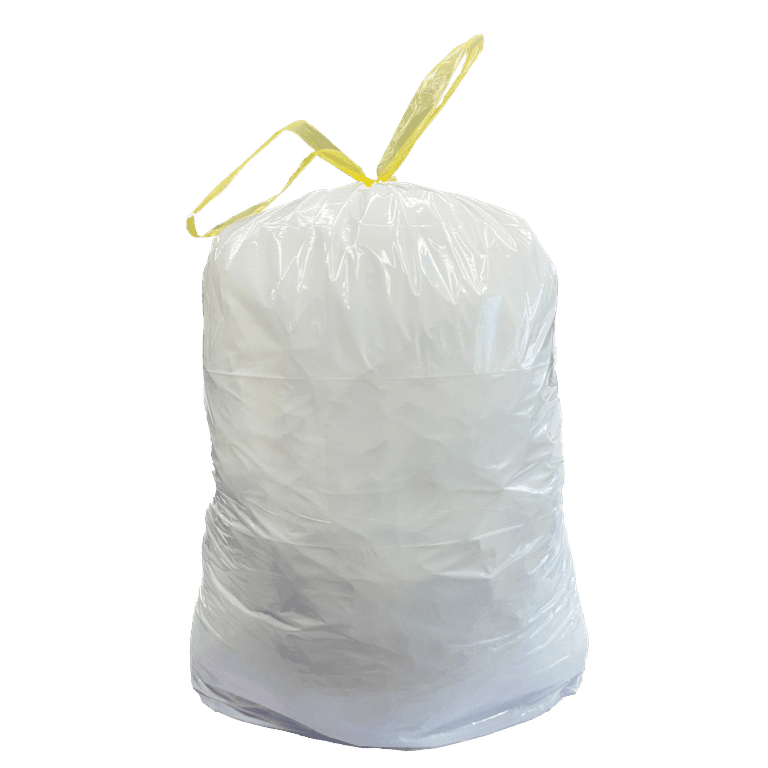 Great Value-Multipurpose Drawstring Trash Bag 10.5-Gallon, Unscented, 40  Bags