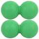 thumbnail image 1 of 2 uds silicona forma de maní entrenamiento de yoga relajación muscular masaje bola masajeador forma de maní verde, 1 of 8