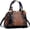 Brown, variant on Women’s Vegan Leather Crocodile-Embossed Pattern With Top Handle Tote Handbags