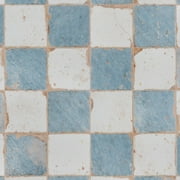 Merola Tile Fpeart Artisan - Damero Azul