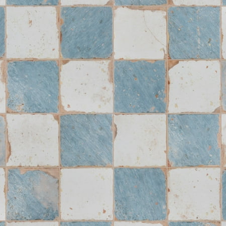 Merola Tile Fpeart Artisan - Damero Azul