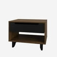 thumbnail image 2 of Nexera Oscuro 4 Piece Queen Panel Bedroom Set in Truffle and Black, 2 of 9