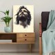 thumbnail image 5 of Qisvanset Framed Canvas Wall Art 12x16 Inch Proverbs Jesus Modern Bible Verse Sketch Art, 5 of 5