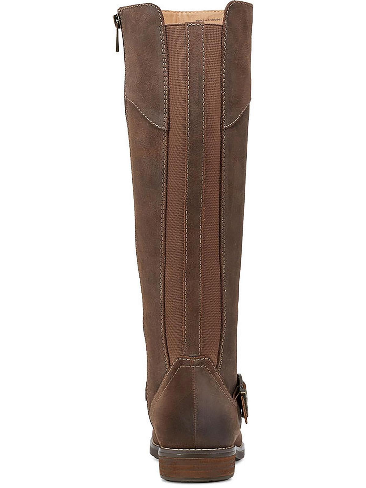 Earth Womens Mira Leather Tall Knee-High Boots - Walmart.com