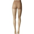 thumbnail image 4 of Hanes Womens Perfect Nudes Run Resistant Tummy Control Girl Short Hosiery, S, 4 of 5