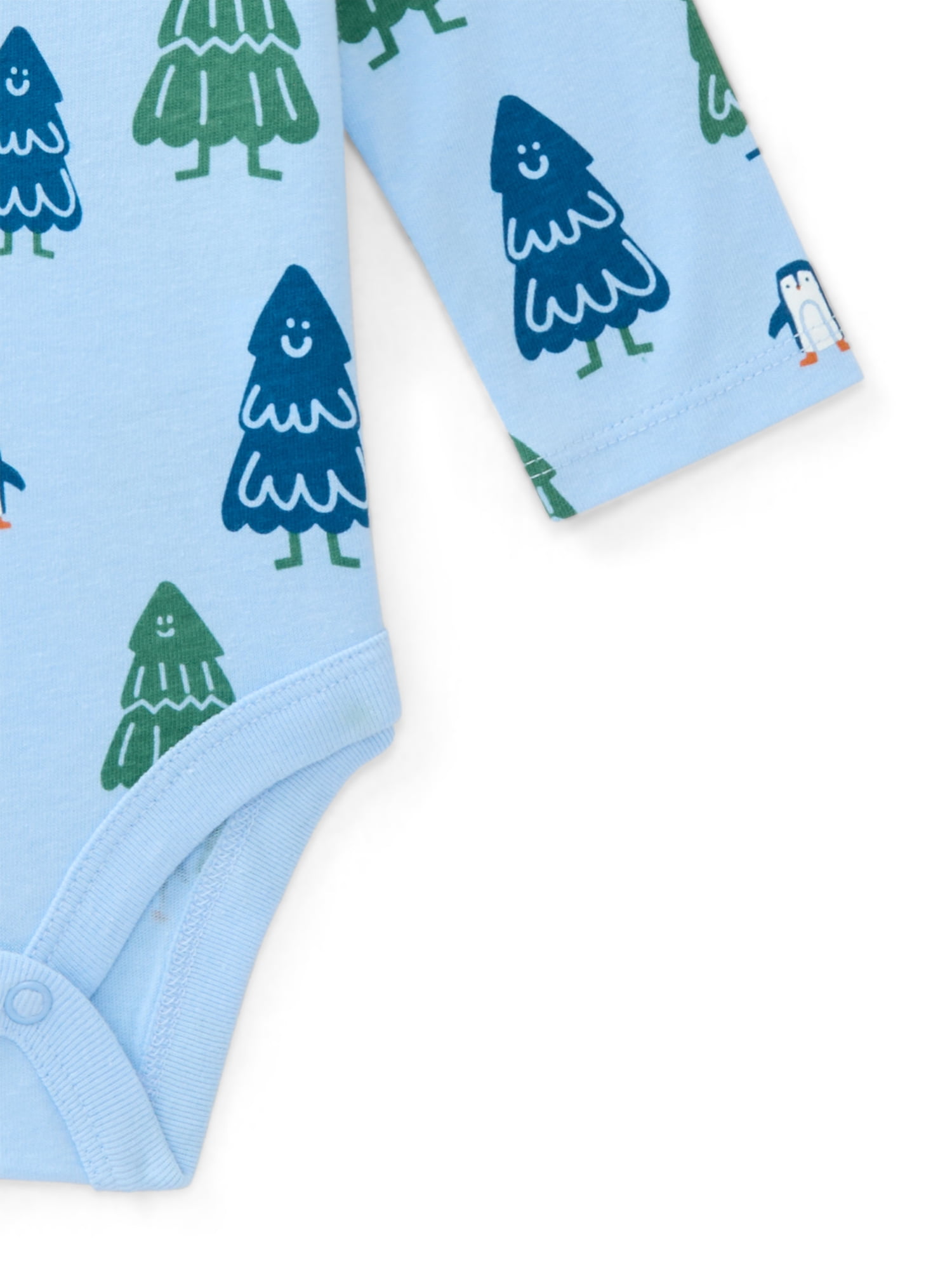 Garanimals Baby Boys Print Bodysuit with Long Sleeves, Sizes 0M-24M