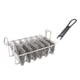 thumbnail image 5 of Cesta Para Freidora De Tortillas, 6 Conchas De Acero Inoxidable, Largo Desmontable, Apta Para Lavavajillas, Cesta Para Freidora De Conchas De Taco Para El Hogar, 5 of 7