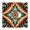 1-Gang Toggle, variant on 2-Gang Duplex Outlet Switch Wall Plate, Receptacle Outlet Cover Decor, Aztec Baja Southwest Native Western Art Print