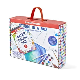 Kid Made Modern Studio in A Box - Painting Sketching and Coloring Arts and Crafts Kit