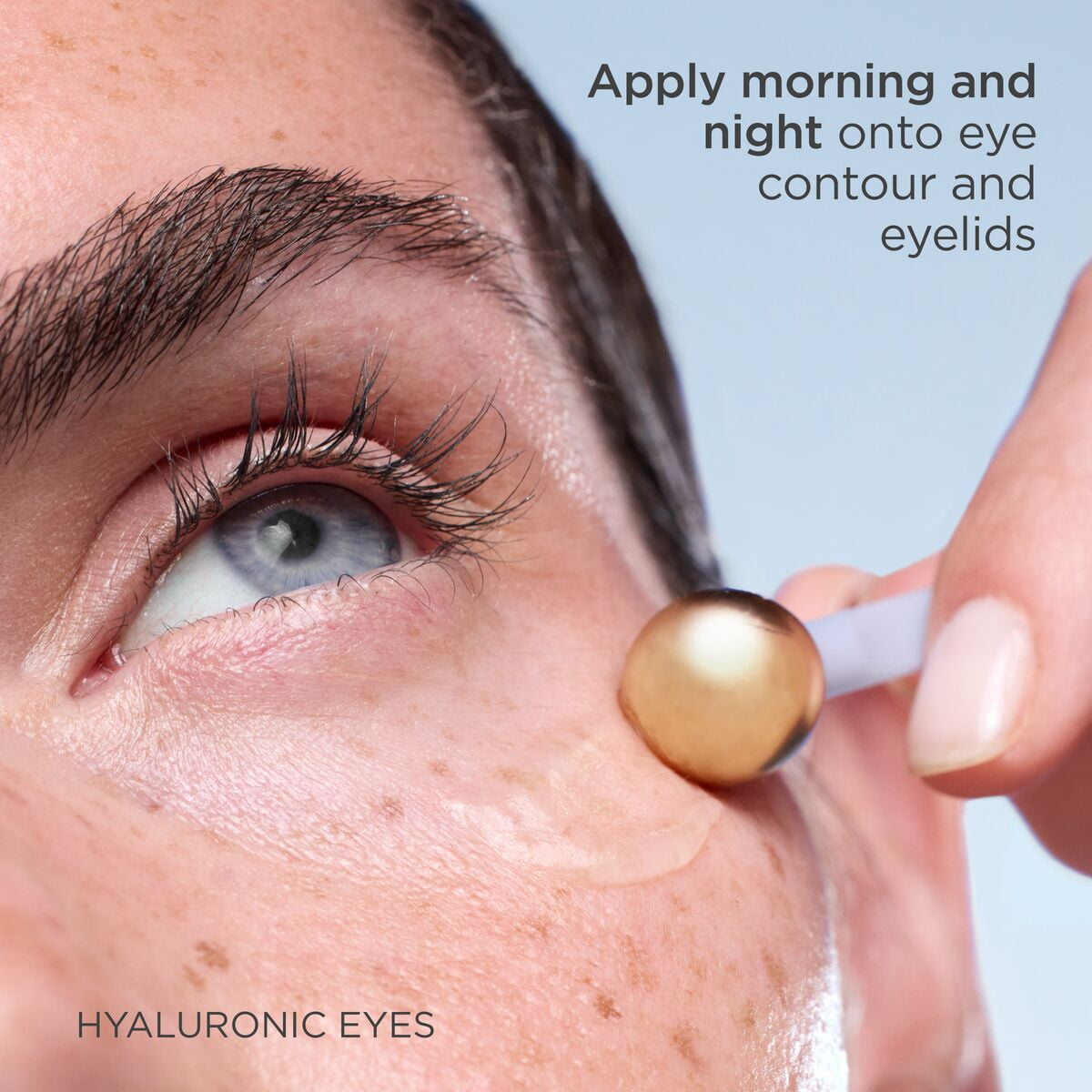 ISDIN Isdinceutics Hyaluronic Eyes, Cooling Eye Contour Gel with Hyaluronic Acid, 15g