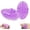Purple, variant on 2 Pack Upgrade TPE Meridian Massage Brush, Full Body Acupoint Massager Glove for Belly, Scalp, Arms Legs, SPA Relaxation Massage Tool for Home & Beauty Salon (Clear)