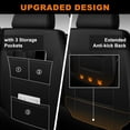 thumbnail image 3 of DIKSOAKR Full Set Seat Covers Custom Fit for Ford F150 2009-2025 and F250/F350/F450 2017-2025 Full Set Faux Leather Waterproof Truck Car Seat Covers, 3 of 8