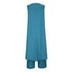 thumbnail image 5 of Puntoco Moda Mujer Verano Cuello Cuadrado Sólido Casual Sin Mangas top+Pantalón Conjunto Liquidación Puntoco Puntoco-4047, 5 of 6