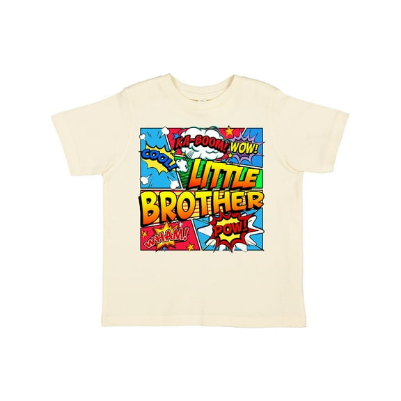 Inktastic Little Brother Comic Book Boys Toddler T-Shirt