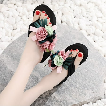 

Vedolay 2023 Summer Shoes Women s Non-Slip Thick Cloud Quick Drying Bathroom Shower Sandals Pink 9