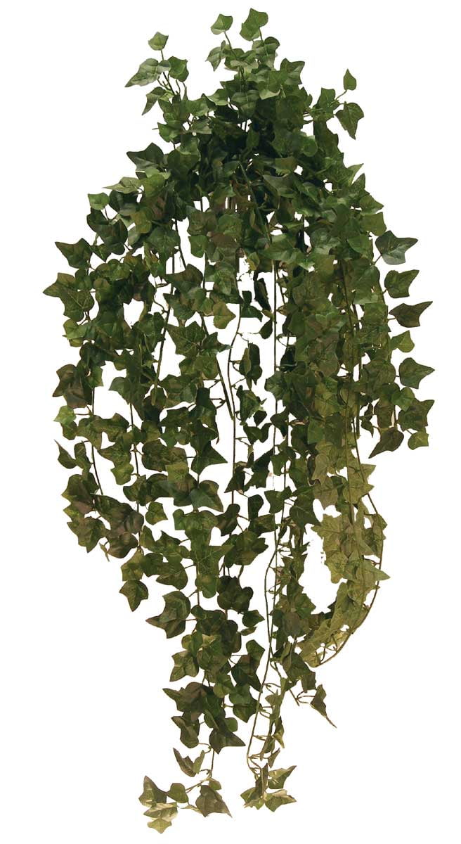 1 Pc, 35 Inch Large Needlepoint Ivy Hanging Bush For Seasonal & Home