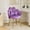 Purple, variant on Ktaxon Vanity Makeup Chair Comfy Accent Chair Small Office Chair with Flower Back and Lumbar Pillow for Living Dining Room Bedroom Home Office Velvet White