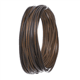 thumbnail image 4 of 6X Coffee Gradient Flat Synthetic Rattan Weaving Material Plastic Rattan for Knit And Repair Chair Table Storage Basket, 4 of 6