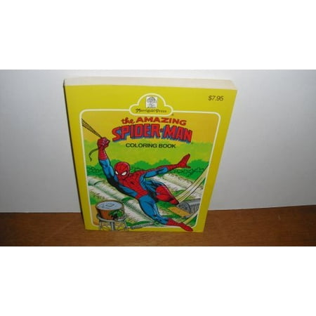 Amazing Spider-Man Coloring Book | Walmart Canada
